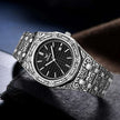 Elegant Vintage Quartz Watch – Waterproof, Stainless Steel Band, and Executive Quality