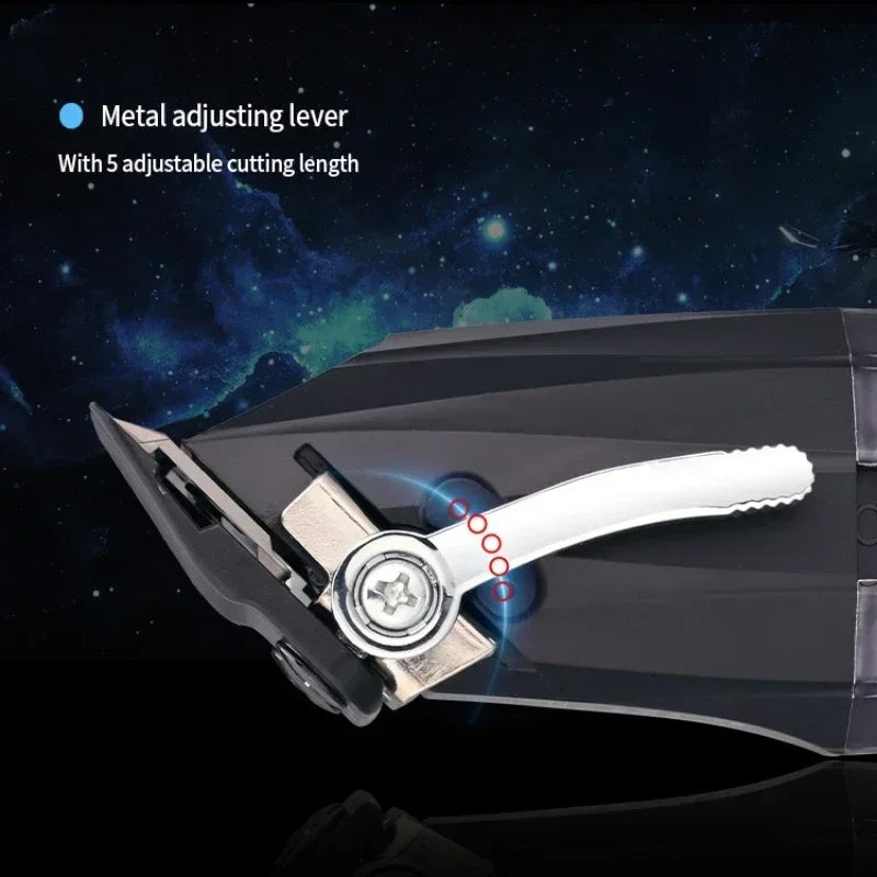 Professional Hair Trimmer – Cordless Electric Clipper for Men - TheWellBeing4All