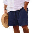 Men’s Cotton Lightweight Gym & Beach Shorts – Casual Loose Fit, Summer Jogging Shorts - TheWellBeing4All