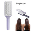 Rotatable Self-Cleaning Hair Brush – Anti-Static Scalp Massage Comb - TheWellBeing4All
