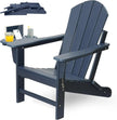 HDPE Folding Adirondack Chair – Weather-Resistant Outdoor Chair with 4-in-1 Cup Holder, 150lb Capacity & Easy 15-Min Assembly (Modern Minimalist Design) - TheWellBeing4All