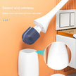 Toilet Brush Set | 90 Degrees Adjustable No Dead Angle Toilet Cleaning Brush - TheWellBeing4All