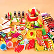 Kitchen Toys Simulation Food Barbecue Cooking Toys Children Educational Play House - TheWellBeing4All