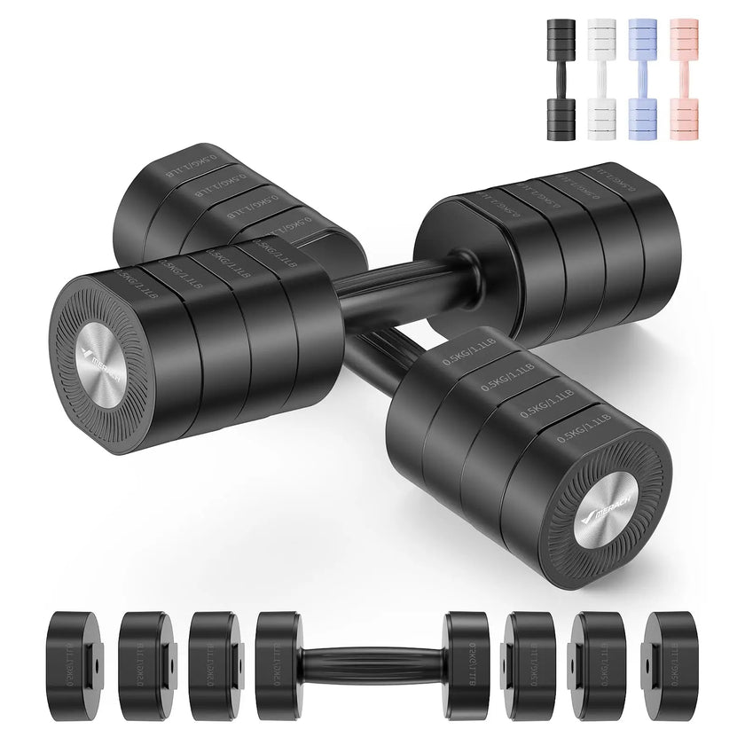Compact Adjustable Dumbbells for Small Spaces – Safe Locking Mechanism