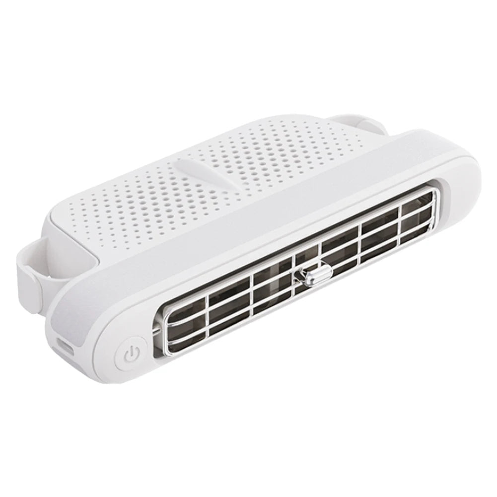 Car Headrest Cooling Fan – 3-Speed Adjustable USB-C Air Cooler with Magic Tape, Universal Fit for Cars, SUVs, RVs (Portable & Quiet) - TheWellBeing4All