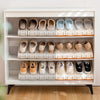 Adjustable Shoe Slots Organizer: Modern Double Rack Space Saver for Footwear Storage - TheWellBeing4All