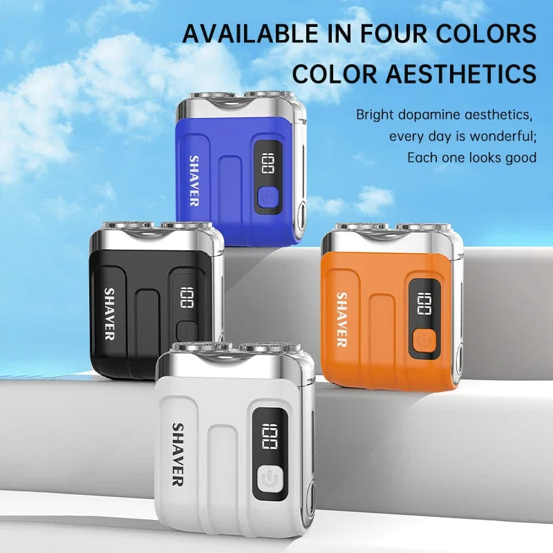 R-18 Electric Smart Shaver - Compact and Powerful for On-the-Go Grooming - TheWellBeing4All