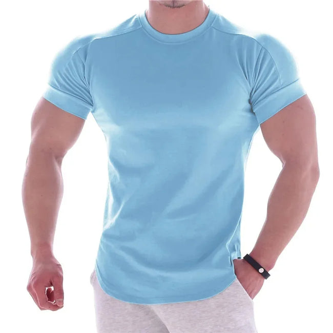 Summer Sports T-Shirt for Men - TheWellBeing4All