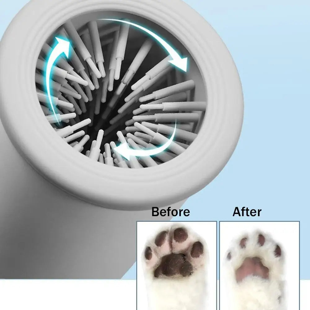 TheWellBeing Portable Electric Dog & cat Paw Washer – USB Rechargeable Automatic Pet Paw Cleaner - TheWellBeing4All