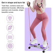 Waist Twister Board for Home – 300LB Capacity Ab Workout Machine with Resistance Bands, Quiet Core Training & Anti-Slip Base (Portable) - TheWellBeing4All