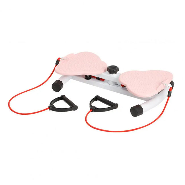 Waist Twister Board for Home – 300LB Capacity Ab Workout Machine with Resistance Bands, Quiet Core Training & Anti-Slip Base (Portable) - TheWellBeing4All