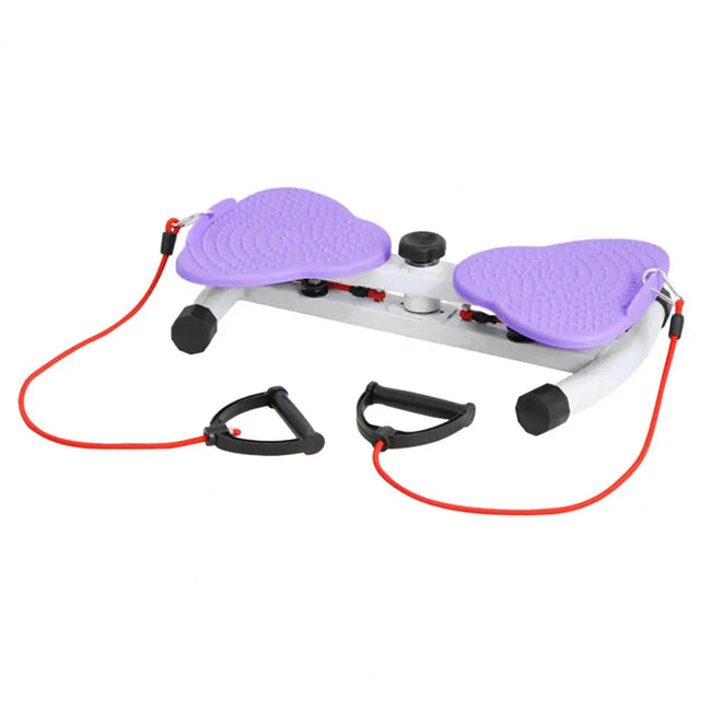 300LB Waist Twister Board | Quiet Ab Workout & Resistance Bands