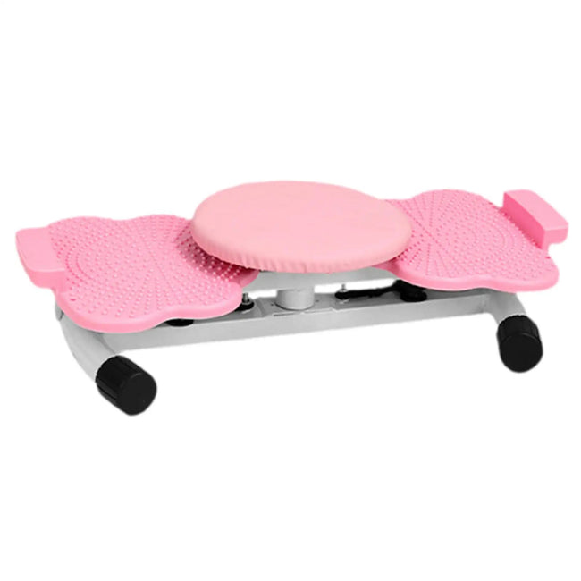 300LB Waist Twister Board | Quiet Ab Workout & Resistance Bands