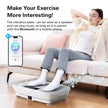 Whole Body Vibration Plate Machine – 10-Level Power Vibrate Platform with Resistance Bands & Remote, 300LB Capacity for Home Fitness (Quiet, LED Display) - TheWellBeing4All