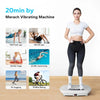 Whole Body Vibration Plate Machine – 10-Level Power Vibrate Platform with Resistance Bands & Remote, 300LB Capacity for Home Fitness (Quiet, LED Display) - TheWellBeing4All