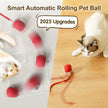 Automatic Cat & Puppy Ball Toy – Smart Obstacle-Avoidance, USB Rechargeable, 3 Play Modes - TheWellBeing4All