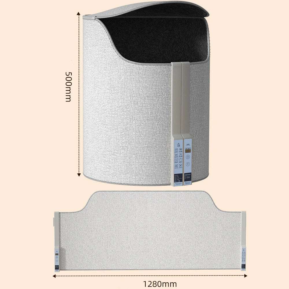 isfriday Foot Warmer Under Desk Heater - Quiet, Portable, 5 Heat Levels