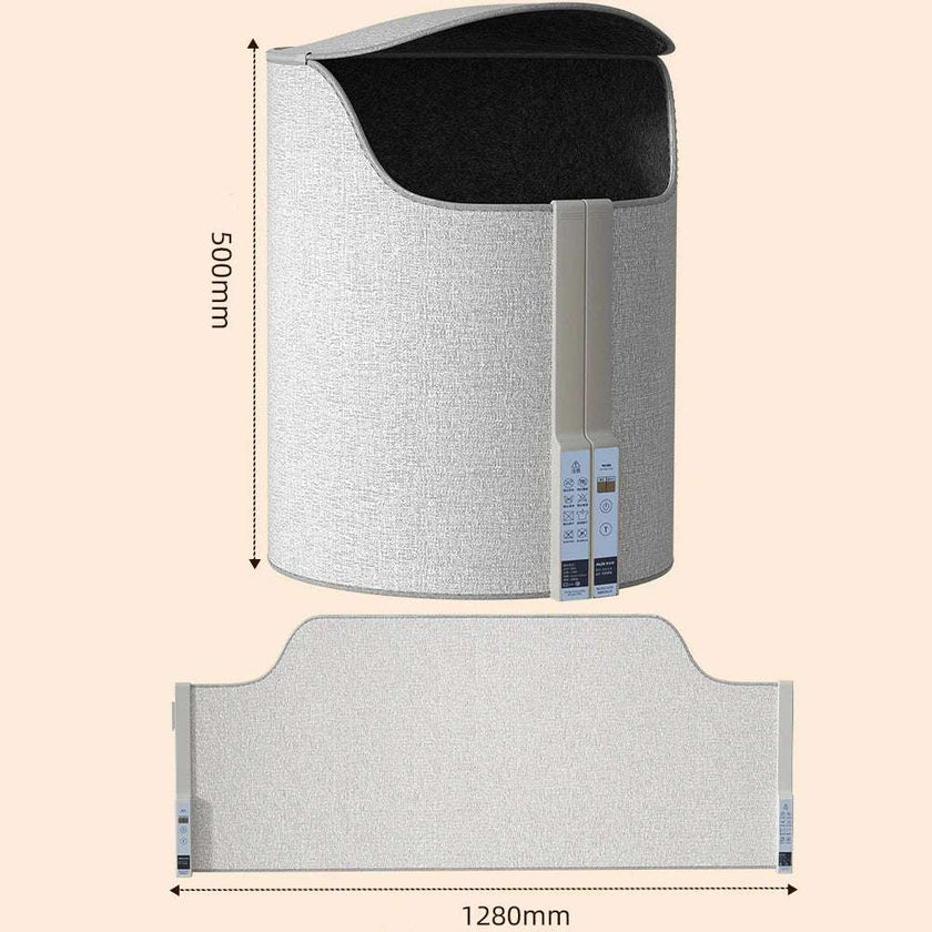 isfriday Foot Warmer Under Desk Heater - Quiet, Portable, 5 Heat Levels