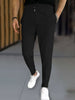 Stylish Waffle Pants|Casual Sports, Slim Fit with Adjustable Drawstring|Secure Pockets - TheWellBeing4All