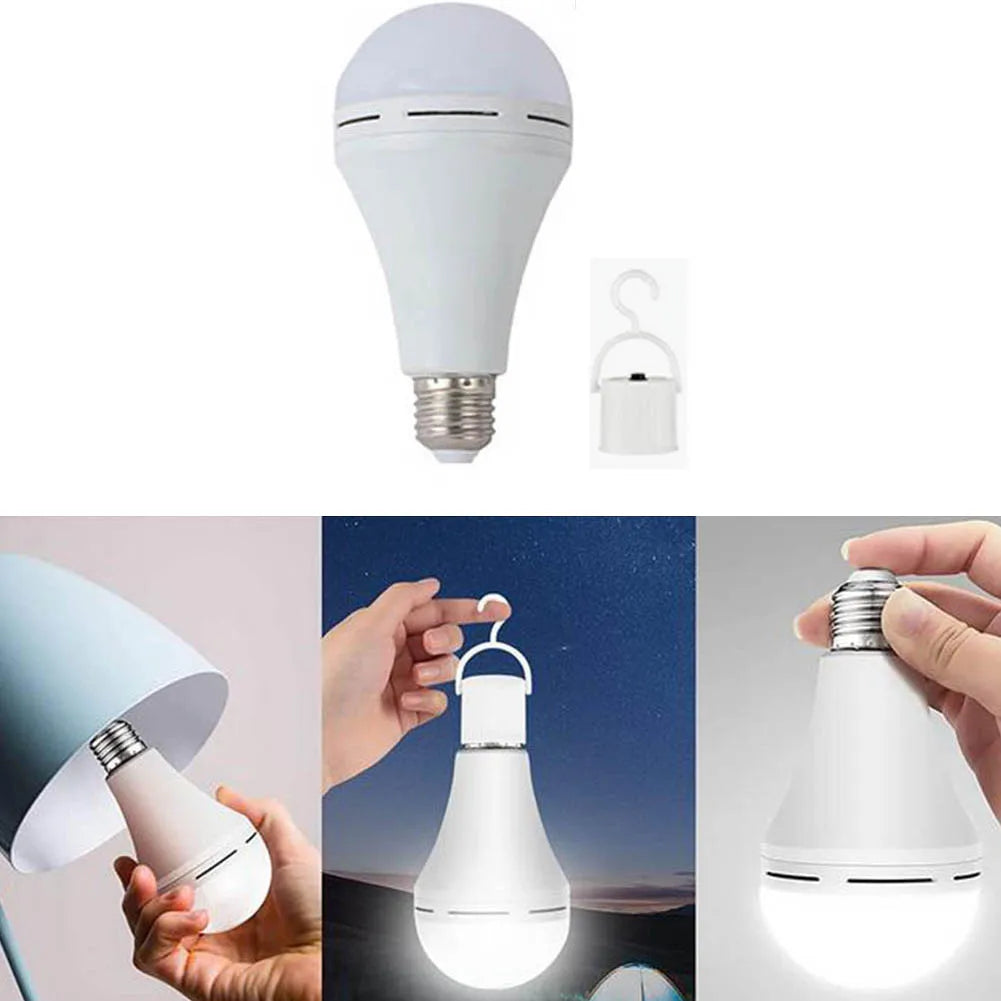 Rechargeable Emergency LED Bulb – 9W/12W/15W, E27 Base, Battery Backup - TheWellBeing4All