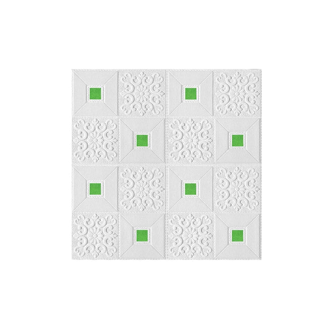 Ceiling Wallpaper | 3D Brick Pattern | Waterproof, Soundproof, Moisture-proof Foam Wall Stickers - TheWellBeing4All
