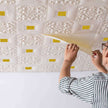 Ceiling Wallpaper | 3D Brick Pattern | Waterproof, Soundproof, Moisture-proof Foam Wall Stickers - TheWellBeing4All