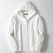 Men's Casual Cardigan Sweater Coat | Full Sleeve, Solid Color, Loose Outerwear, Open Stitch, Autumn Winter