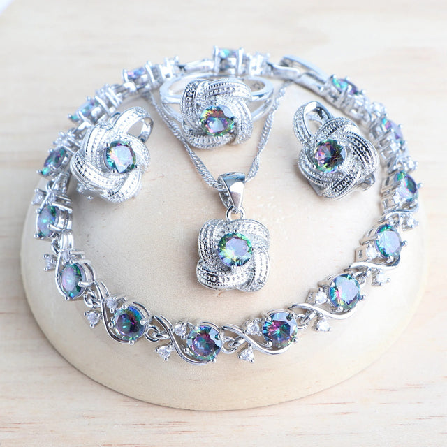Dazzling Love: Elegant Jewelry Set - TheWellBeing4All