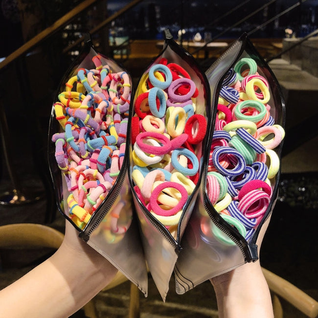 High-Quality Elastic Nylon Hair Bands For Girls Colorful Rubber Band Kids Hair Accessories Headdress Hair Ties - The Well Being The Well Being Ludovick-TMB High-Quality Elastic Nylon Hair Bands For Girls Colorful Rubber Band Kids Hair Accessories Headdress Hair Ties