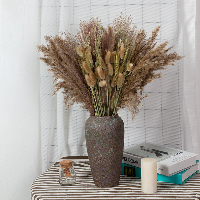 Phragmites Dried Flowers Bouquet - The Well Being The Well Being as shown no vase 365458 Ludovick-TMB Phragmites Dried Flowers Bouquet