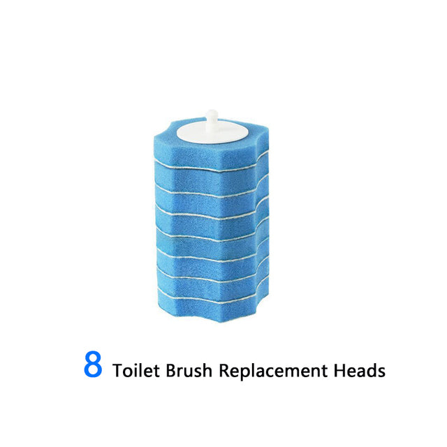 Disposable Bathroom Toilet Brush Cleaner - The Well Being The Well Being 8 PCS Ludovick-TMB Disposable Bathroom Toilet Brush Cleaner