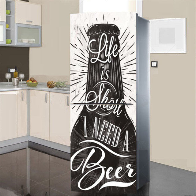 Wallpaper For Refrigerator - The Well Being The Well Being 29 / 60x180cm(1 pcs) Ludovick-TMB Wallpaper For Refrigerator