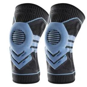 Knee Pads Support Braces Protector for Arthritis Sport Basketball Volleyball Gym Fitness Jogging Running 20201 - The Well Being The Well Being blue 1 pair / XL Ludovick-TMB Knee Pads Support Braces Protector for Arthritis Sport Basketball Volleyball Gym Fitness Jogging Running 20201