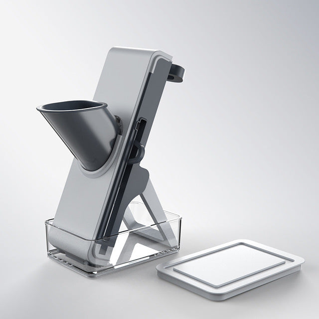 Multifunction Vegetable Slicer Safe Kitchen Slicer Salad Chopper Potato Slicer Grater French Fries Cutter - The Well Being The Well Being Usa / blue Ludovick-TMB Multifunction Vegetable Slicer Safe Kitchen Slicer Salad Chopper Potato Slicer Grater French Fries Cutter