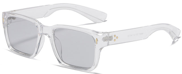 Sunglasses Small Rectangle - The Well Being The Well Being T-Gray / Free Cloth and Bag Ludovick-TMB Sunglasses Small Rectangle