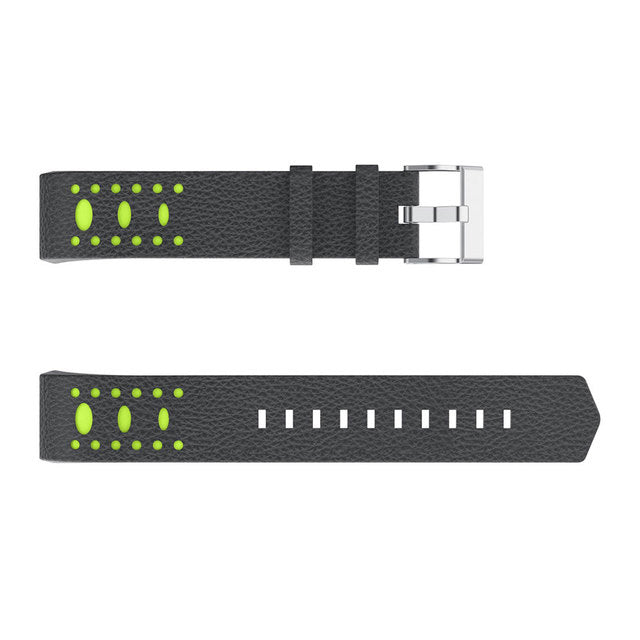 Watch Band for Fitbit Charge2 2in1 - The Well Being The Well Being Gray Green Ludovick-TMB Watch Band for Fitbit Charge2 2in1