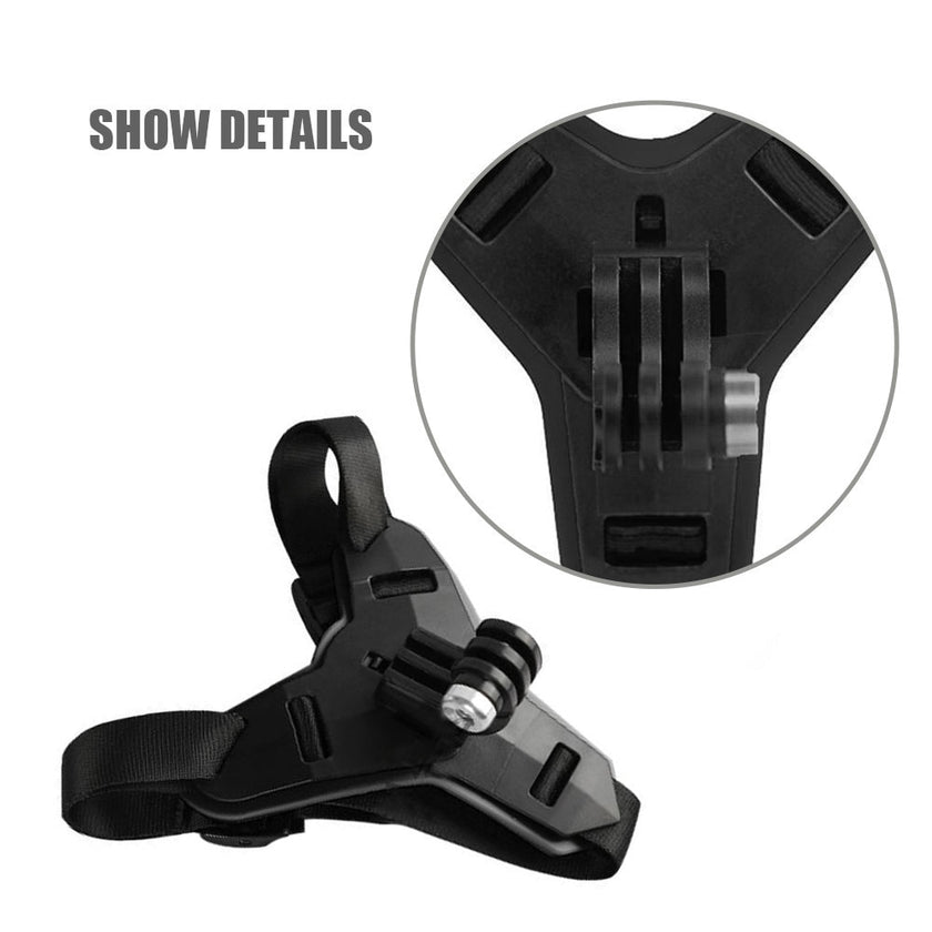 Motorcycle Helmet Chin Bracket Suitable for GoPro Hero 5 6 7 Action Sports Camera Full Face Bracket Accessories - The Well Being The Well Being The Well Being Motorcycle Helmet Chin Bracket Suitable for GoPro Hero 5 6 7 Action Sports Camera Full Face Bracket Accessories