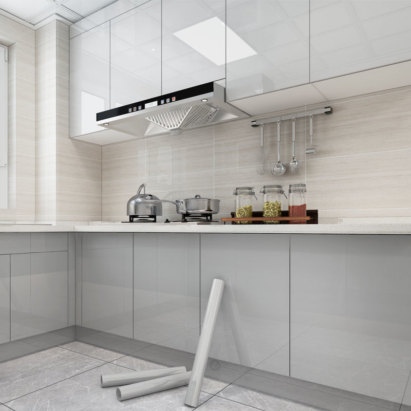 Self Adhesive Cabinet Home Wallpapers Solid Color Waterproof Wall Stickers Vinyl Film Contact Paper Kitchen Home Decor - The Well Being The Well Being The Well Being Self Adhesive Cabinet Home Wallpapers Solid Color Waterproof Wall Stickers Vinyl Film Contact Paper Kitchen Home Decor