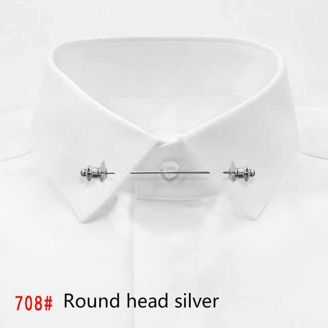 Simple Personality Gold Color Pins Brooches Metal Chain Tassel Shirt Collar Lapel Pin - The Well Being The Well Being 708 Ludovick-TMB Simple Personality Gold Color Pins Brooches Metal Chain Tassel Shirt Collar Lapel Pin