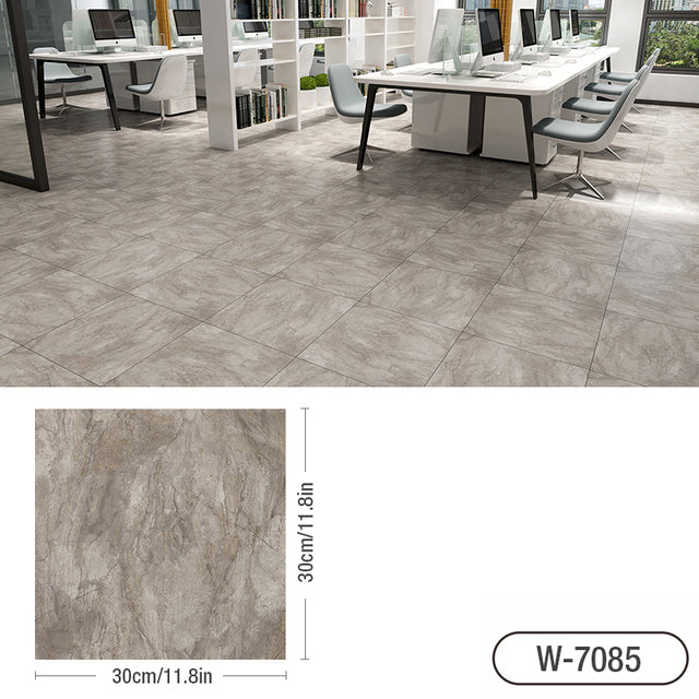 Simulated Thick Marble Tile Floor Sticker PVC Waterproof Self-adhesive - The Well Being The Well Being M / 1 piece Ludovick-TMB Simulated Thick Marble Tile Floor Sticker PVC Waterproof Self-adhesive