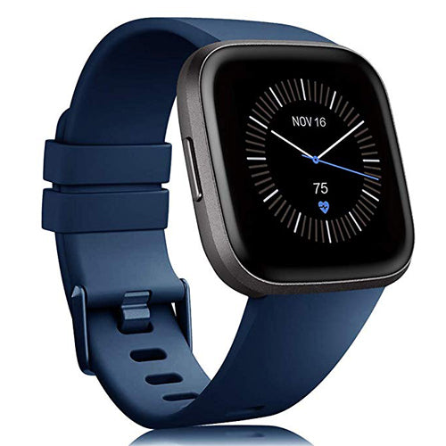 Strap for Fitbit Versa/Versa2/Lite Smart watch replacment band Sport silicone Bracelet band for Fitbit Versa 2 wristbelt - The Well Being The Well Being France / deep blue / L Ludovick-TMB Strap for Fitbit Versa/Versa2/Lite Smart watch replacment band Sport silicone Bracelet band for Fitbit Versa 2 wristbelt