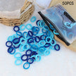 Girls Colorful Nylon Small Elastic Hair Bands Kids Cute Bow Hair Bands Ponytail Holder Headband - The Well Being The Well Being 50pcs-033 Ludovick-TMB Girls Colorful Nylon Small Elastic Hair Bands Kids Cute Bow Hair Bands Ponytail Holder Headband