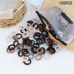 Girls Colorful Nylon Small Elastic Hair Bands Kids Cute Bow Hair Bands Ponytail Holder Headband - The Well Being The Well Being 100pcs-59 Ludovick-TMB Girls Colorful Nylon Small Elastic Hair Bands Kids Cute Bow Hair Bands Ponytail Holder Headband