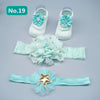 Slipper Socks Headband, Foot Socks Lace Crown Hair Band - The Well Being The Well Being 19 / 0-12Months / Cotton Ludovick-TMB Slipper Socks Headband, Foot Socks Lace Crown Hair Band