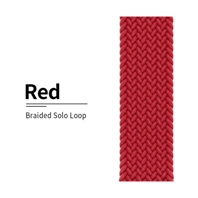 Nylon Braided Solo Loop fabric Strap For Apple Watch band - The Well Being The Well Being Ludovick-TMB Nylon Braided Solo Loop fabric Strap For Apple Watch band