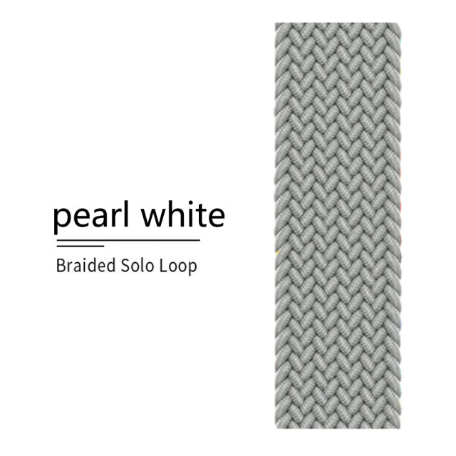 Nylon Braided Solo Loop fabric Strap For Apple Watch band - The Well Being The Well Being Ludovick-TMB Nylon Braided Solo Loop fabric Strap For Apple Watch band