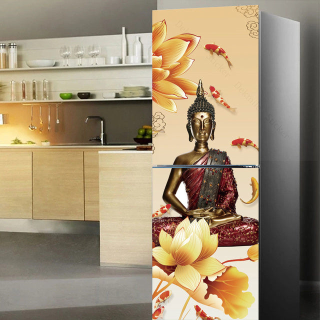 Wallpaper For Refrigerator - The Well Being The Well Being 14 / 60x200cm(1 pcs) Ludovick-TMB Wallpaper For Refrigerator
