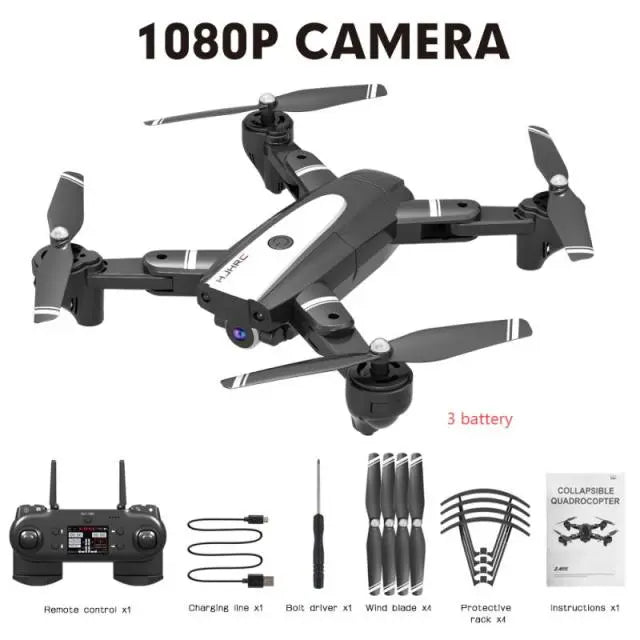 Limited Edition Aerial Drone Upgrade Remote Control Drone HJ68 Quadcopter UAV with 1080P/4K HD 120° Camera - The Well Being The Well Being 1080p 3batteries / SPAIN Ludovick-TMB Limited Edition Aerial Drone Upgrade Remote Control Drone HJ68 Quadcopter UAV with 1080P/4K HD 120° Camera