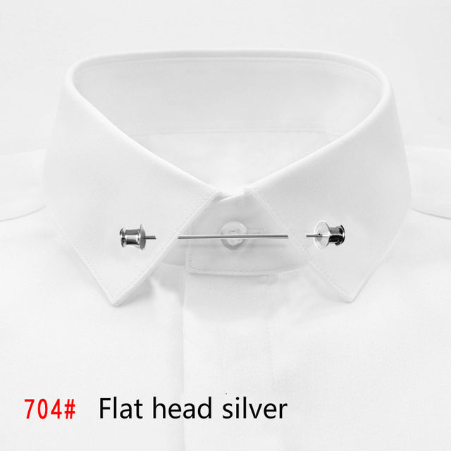 Simple Personality Gold Color Pins Brooches Metal Chain Tassel Shirt Collar Lapel Pin - The Well Being The Well Being 704 Ludovick-TMB Simple Personality Gold Color Pins Brooches Metal Chain Tassel Shirt Collar Lapel Pin