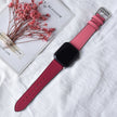 High quality Leather loop Band - The Well Being The Well Being Rose Pink / 38mm or 40mm or 41MM Ludovick-TMB High quality Leather loop Band